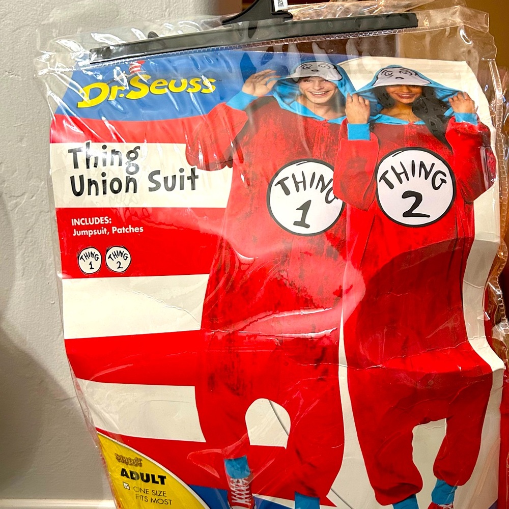 Thing 1 or 2 Costume Onsie